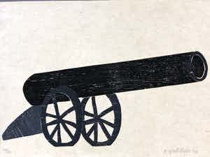 Klaas Gubbels - De levende kanonskogel verkocht voor € 235!