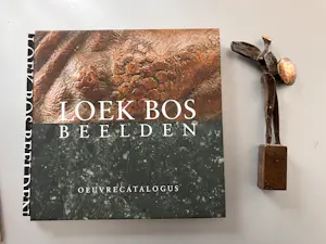 Loek Bos - Warrior a la Henry Moore + boek kopen? Bied vanaf 325!