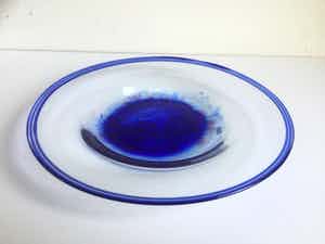 Niet of onleesbaar gesigneerd - Kristallen schaal Gränna Glas verkocht voor € 10!