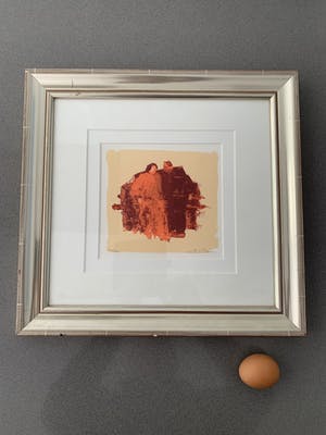 Wil Willemsen - Willemsen, Wil | 'Koppel', zeefdruk, 262/500, 40x42 cm inclusief lijst kopen? Bied vanaf 55!
