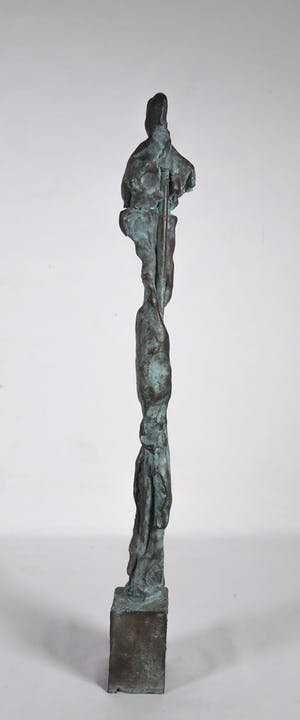 Ad Arma - Groot abstact bronzen figuur kopen? Bied vanaf 450!