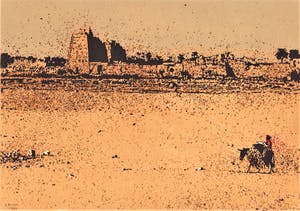 Simon Koene - Jongetje op ezeltje bij de tempel van Luxor (Egypte) kopen? Bied vanaf 25!