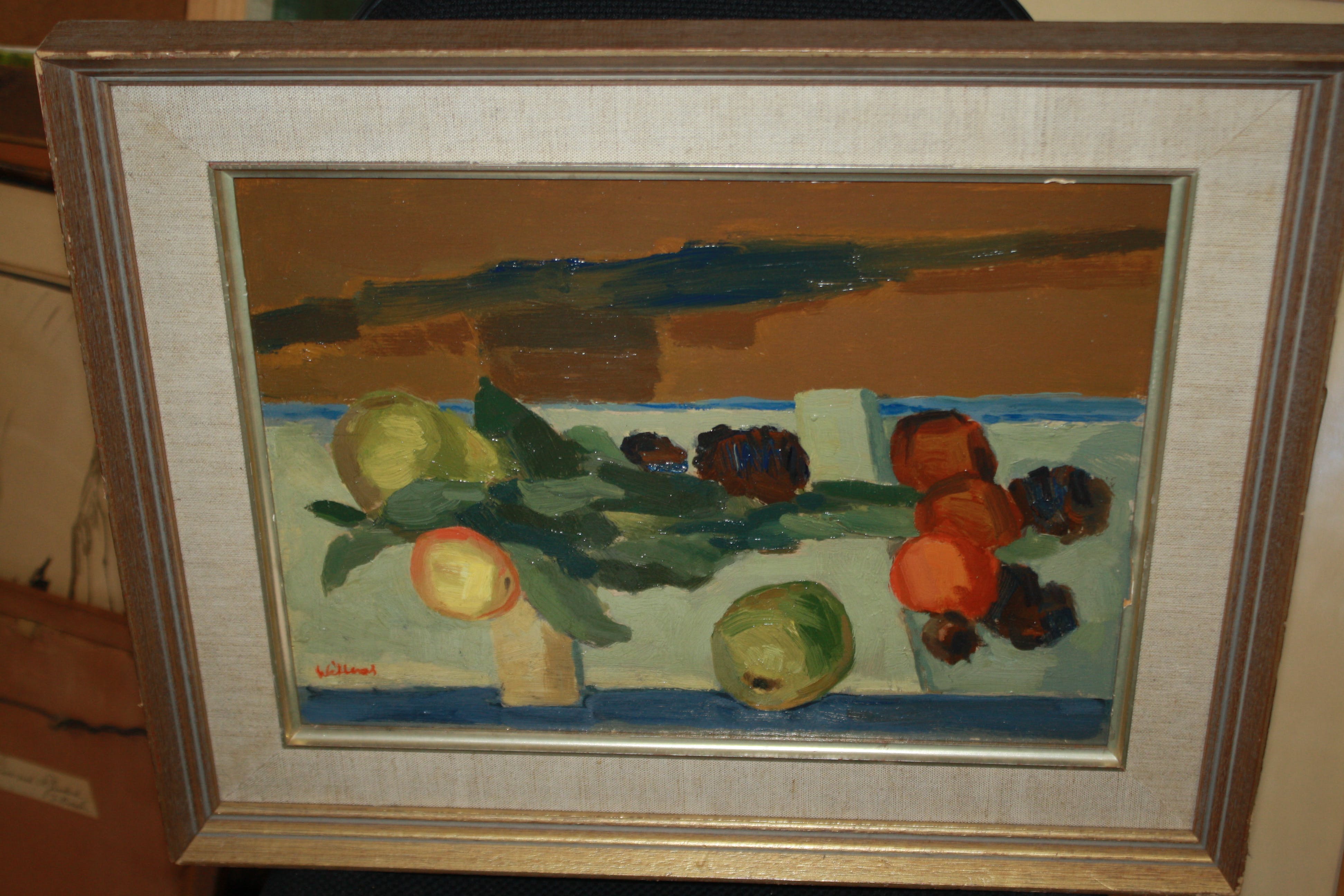 Joop Willems - abstract stilleven verkocht voor € 95!