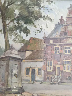 Bernard van Beek - Waag te Enkhuizen. kopen? Bied vanaf 279!