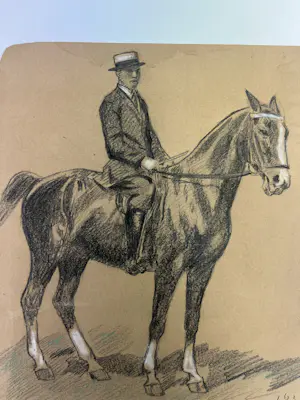 Willy Sluiter - Man op een paard kopen? Bied vanaf 80!