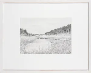 Chris Nobels - Potlood, Ganzenhoek Wassenaar - Ingelijst kopen? Bied vanaf 1!