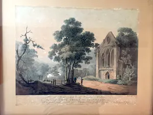 Francis Jukes - This view of abbey crusis near Llangollen (1794) - Gravure, Ingelijst kopen? Bied vanaf 40!