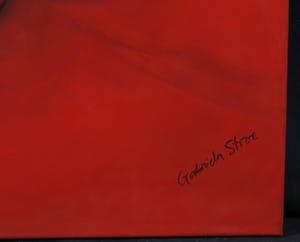 Gabriela Stroe - Olieverf op doek, Roos IV (Groot) kopen? Bied vanaf 1!