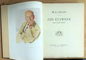 AcheterMarius Bauer - "Zijn Etswerk" - Wisselingh & Co - Amsterdam - 1927 - Uitstekende conditie? Enchérissez de 80!