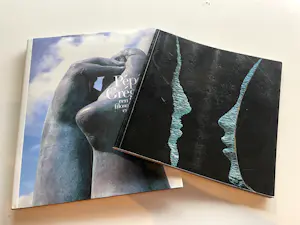 Pepe Gregoire - Brons, Liggend figuur + 2 boeken! kopen? Bied vanaf 400!