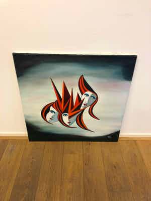 Maartje Wijngaarden - 3 Gezichten verkocht voor € 50!