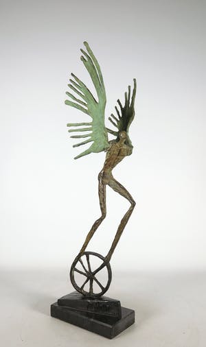 Jan Steen (II) - Brons, Engel kopen? Bied vanaf 400!