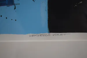 Cor de Jong - Zeefdruk - Verdeeld hart - Ingelijst kopen? Bied vanaf 75!
