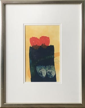 Arty Grimm - Titelloos abstract, zeefdruk - Ingelijst kopen? Bied vanaf 60!