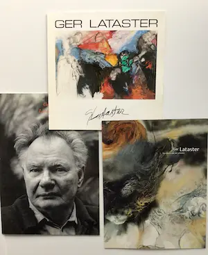 Ger Lataster - Jef Diederen - Pieter Defesche - GESIGNEERD (2 diverse boeken) - Totaal 9 items kopen? Bied vanaf 60!