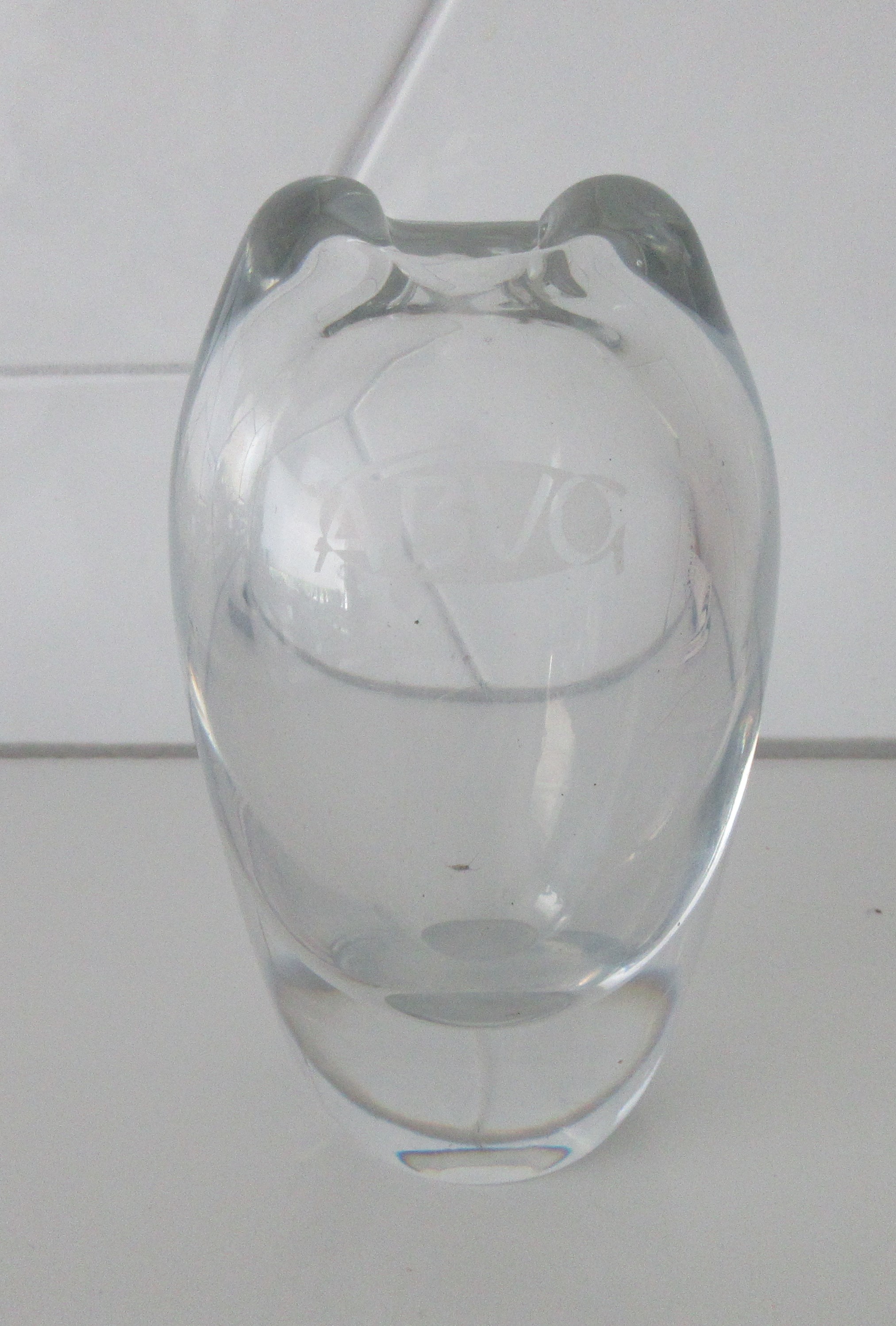 Floris Meydam - Blank glazen dikwandig vaasje kopen? Bied vanaf 7!