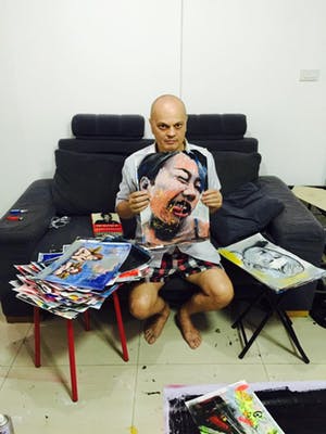 Peter Klashorst - Zonder titel kopen? Bied vanaf 1!