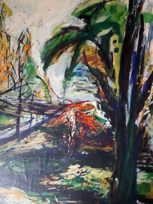 Antoine van der Pas - Herfst landschap kopen? Bied vanaf 20!