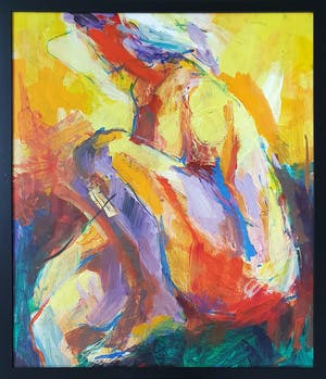 Ton Etman - Naakt - Nieuw ingelijst kopen? Bied vanaf 195!