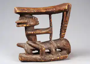 Luba - neckrest, hoofdsteun DR Congo verkocht voor € 40!