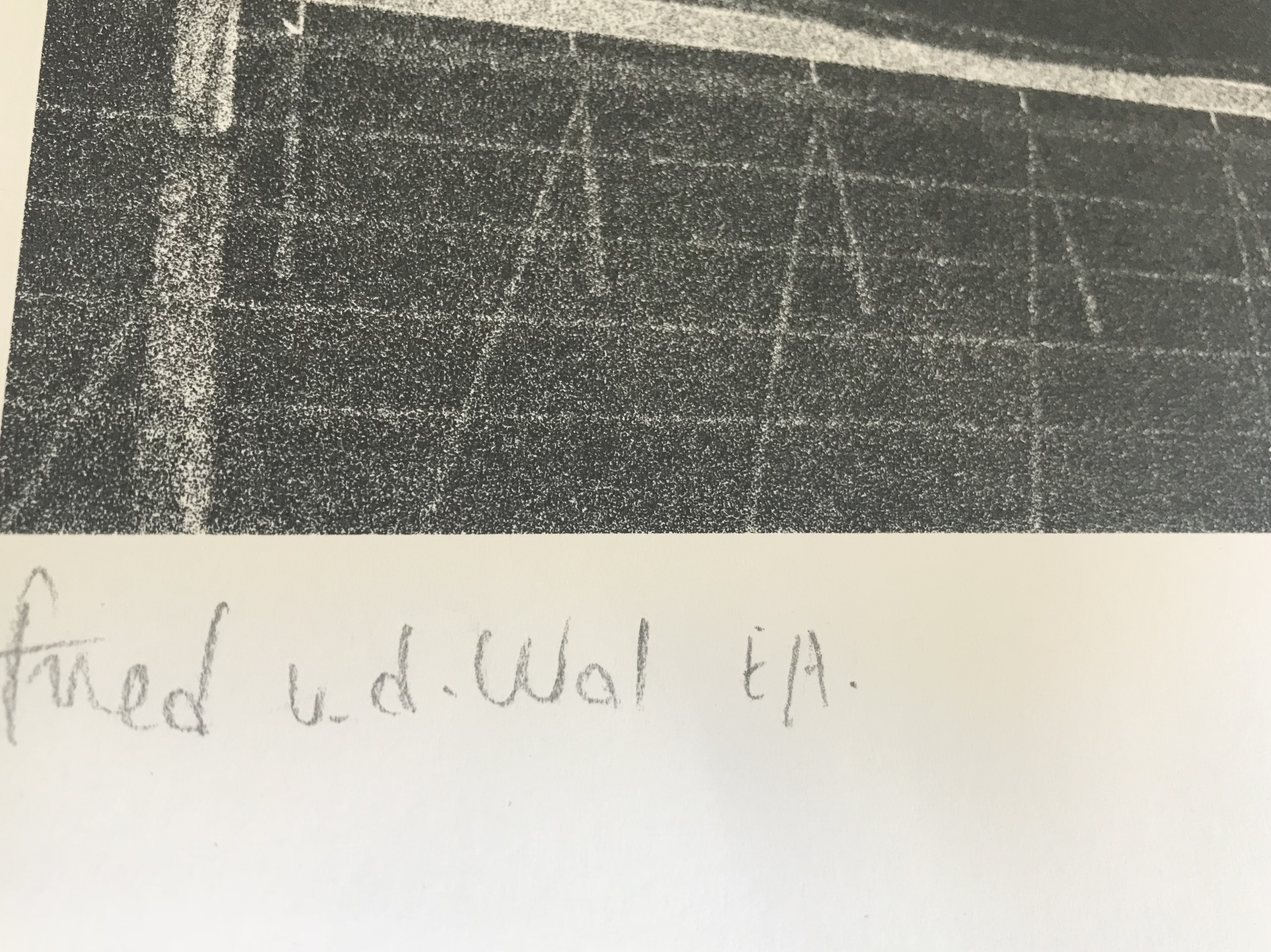 Fred van der Wal - Onbekend kopen? Bied vanaf 35!