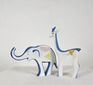 Royal Dux - 2 dekorative Tierfiguren kopen? Bied vanaf 1!