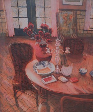 Marcel Schellekens - grote kleurets, Atelier, oplage 70 ex. kopen? Bied vanaf 110!