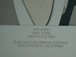 Patrick NAGEL - Ingelijst affiche voor Art Expo New York 1980 kopen? Bied vanaf 1!