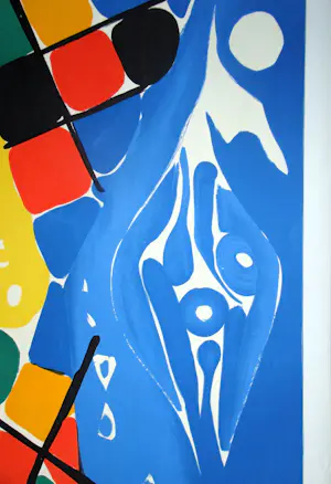 Ernst Wilhelm Nay - Compositie - 1966 - Originele lithografie - Mourlot kopen? Bied vanaf 160!