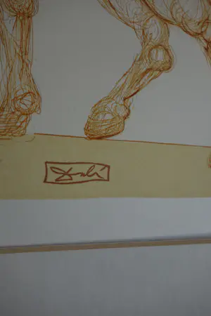 Salvador Dali - Der Kentaur Cacus*Göttliche Komödie kopen? Bied vanaf 850!