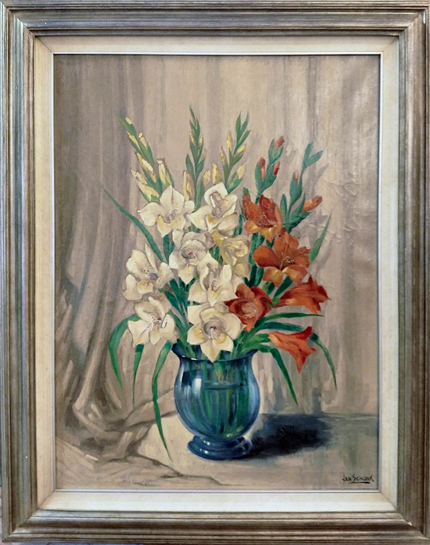 Jan Schonk - Vaas met bloemen kopen? Bied vanaf 450!