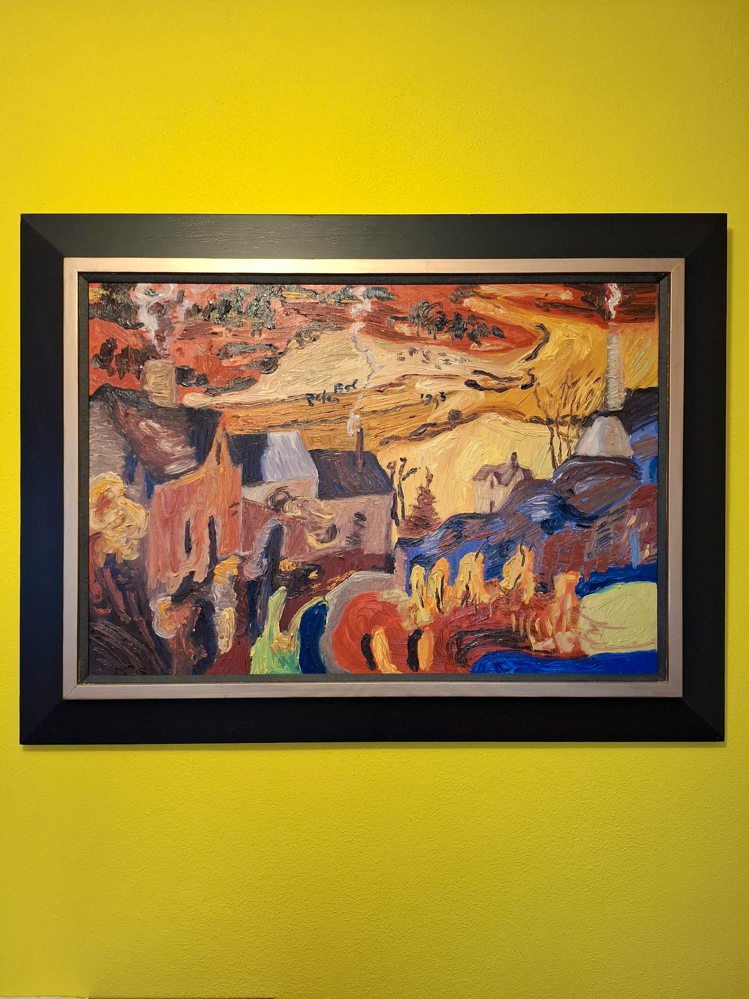 Peter Bol - Frans landschap. kopen? Bied vanaf 1900!