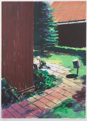 Siert Simon Dallinga - Zeefdruk, Heerenveen (Ingelijst) kopen? Bied vanaf 1!