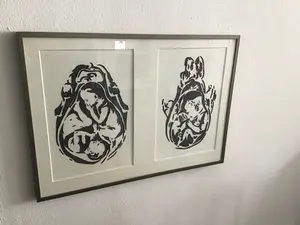 Niet of onleesbaar gesigneerd - Twee! kopen? Bied vanaf 1!