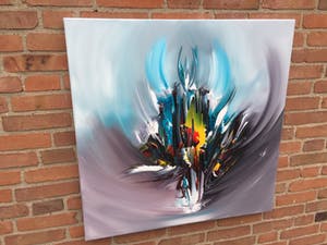 Gena Genadyj - Abstract Blue kopen? Bied vanaf 1!