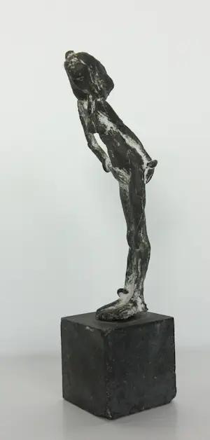 Paul de Swaaf - Brons, Staand figuur + boek! kopen? Bied vanaf 200!