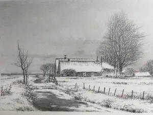 Harmen Kooistra - Winter Landschap - Zuid Holland kopen? Bied vanaf 75!