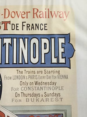 Jules Cheret - Orient Express Paris -Londres-Constantinople kopen? Bied vanaf 25!