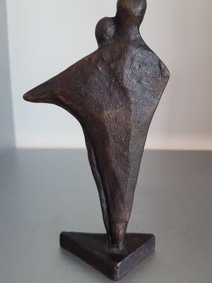 Jos Gielen - Bronzen beeld "Samen" kopen? Bied vanaf 35!