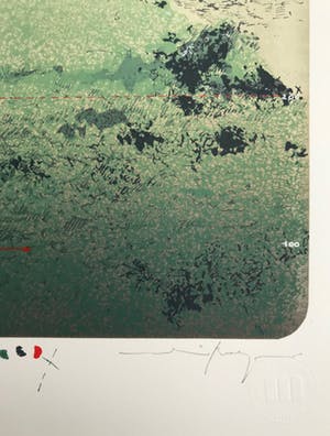 Martin R. Baeyens - West Part of Trees - Gesigneerde zeefdruk - 10/100 - 1981 kopen? Bied vanaf 75!