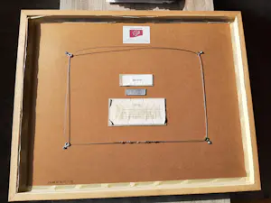 Sees Vlag - s-Gravenhage - Huis ten Bosch - Zeefdruk, Ingelijst kopen? Bied vanaf 50!