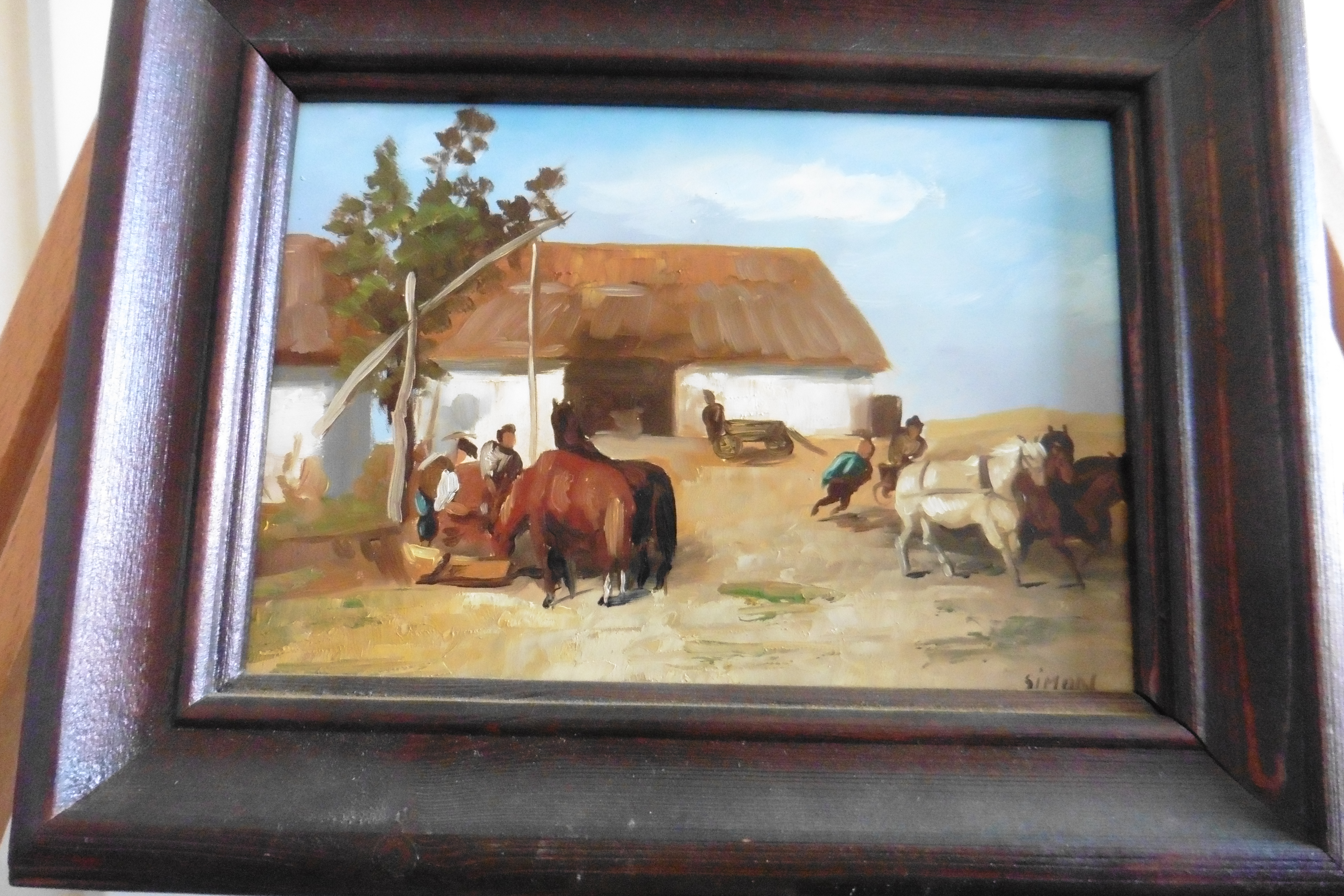 Niet of onleesbaar gesigneerd - Boerderij met paarden kopen? Bied vanaf 1!