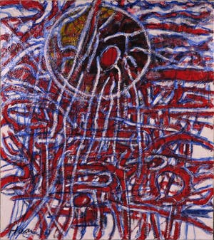 Pieter Haan - Acryl op doek, Life kopen? Bied vanaf 1!