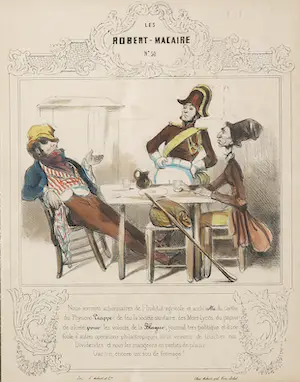 Honore Daumier - Litho, Les Robert-Macaire nr. 50 kopen? Bied vanaf 35!