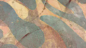 Niet of onleesbaar gesigneerd - Lot van 2 gemengde techniek op papier kopen? Bied vanaf 1!