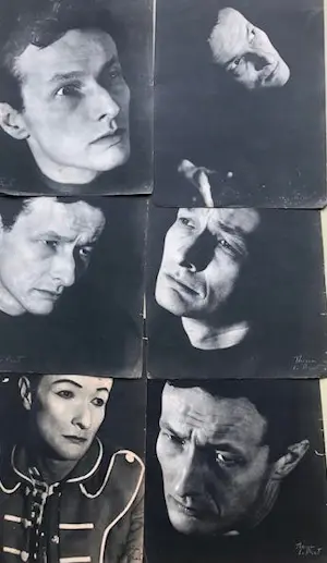 Therese Le Prat - Portfolio uit 1950 met portretten van beroemde acteurs. kaufen? Bieten Sie von 75!