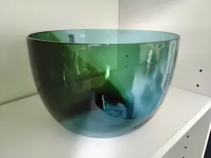 Tapio Wirkkala - Geblazen glazen kom met overlappende spiralen kopen? Bied vanaf 400!