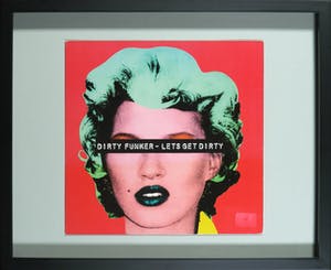 Banksy - Dirty Funker - Let's get dirty - Ingelijst kopen? Bied vanaf 1!