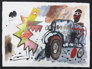 Anton Martineau - Gouache, Zonder titel kopen? Bied vanaf 100!