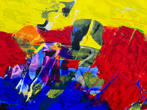 Frank Lejeune - handgesigneerde zeefdruk | 'zonder titel' | 1993 kopen? Bied vanaf 20!